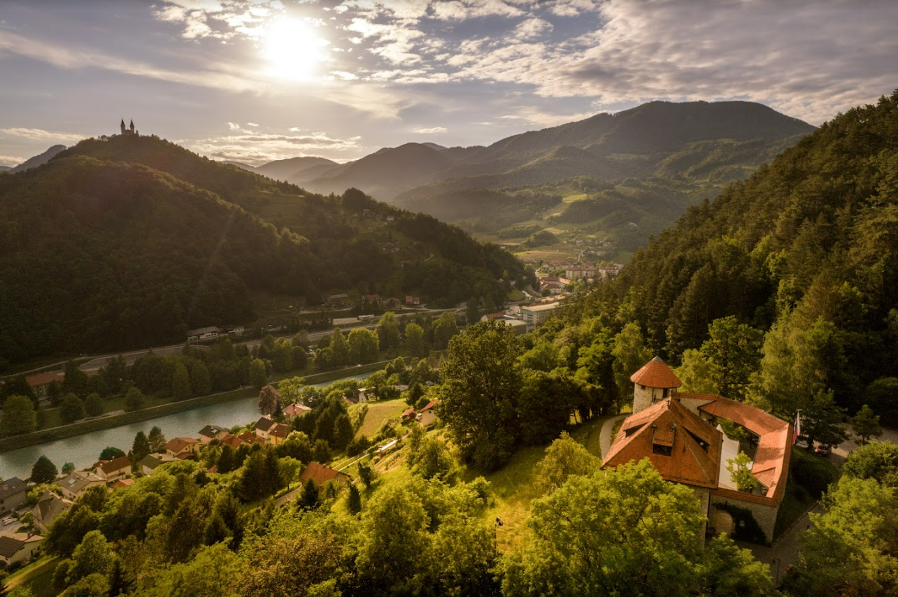 Pogled na grad Tabor Laško